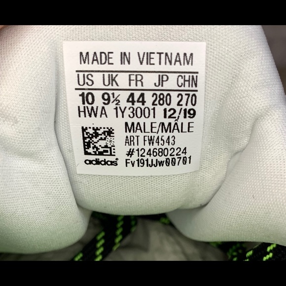 Adidas Alpha Boost Running Cloud Shoes Mens Sz 10 - Picture 6 of 7